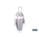 BATA BLANCA DESECHABLE DE PP TALLA ÚNICA