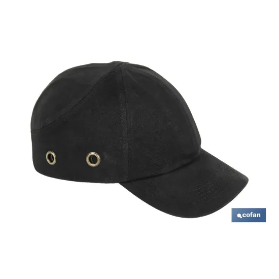 GORRA SPORT SEGURIDAD NEGRA