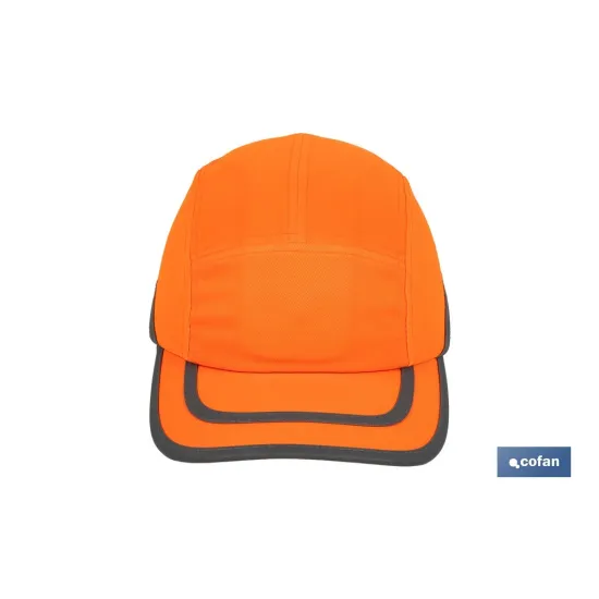 GORRA SPORT SEGURIDAD NARANJA