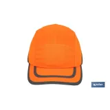 GORRA SPORT SEGURIDAD NARANJA