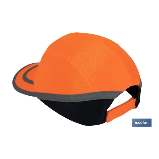 GORRA SPORT SEGURIDAD NARANJA