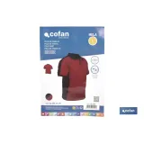 POLO HELA ELASTANO 210 G/M2 ROJO OSCURO-NEGRO TALLA L