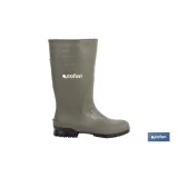 BOTA ALTA DE AGUA PVC VERDE TALLA 44