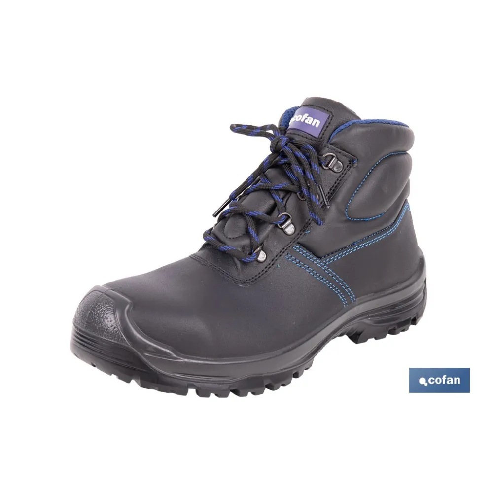 BOTA PIEL NEGRO S3 MODELO ISKUR T 39
