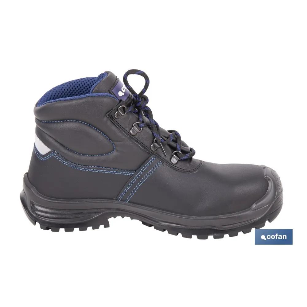 BOTA PIEL NEGRO S3 MODELO ISKUR T 40
