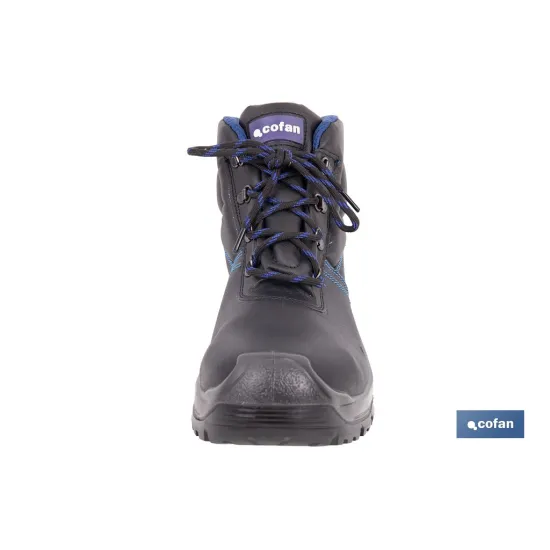 BOTA PIEL NEGRO S3 MODELO ISKUR T 40