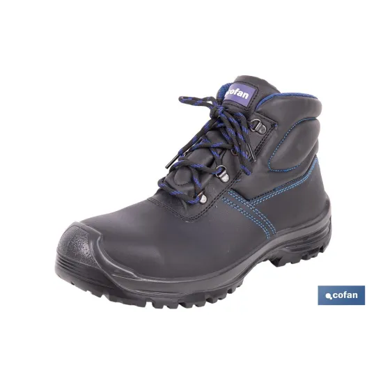 BOTA PIEL NEGRO S3 MODELO ISKUR T 42
