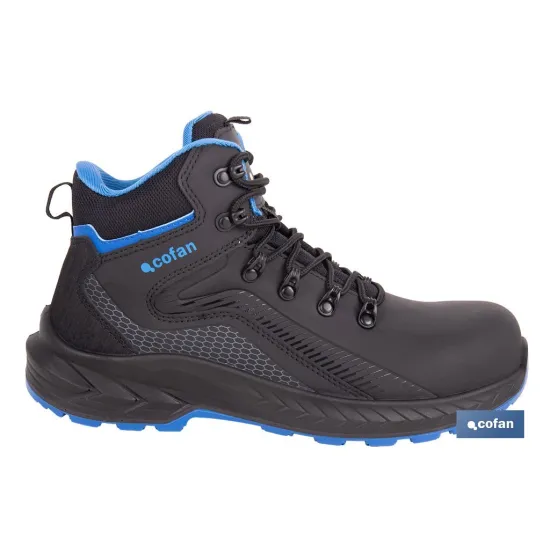 BOTA SPORT S3L FO SR AZUL/NEGRO MODELO NAMUR TALLA 46