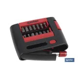SET PUNTAS  PH, PZ, TORX, SL, HEX  (27 pcs.)