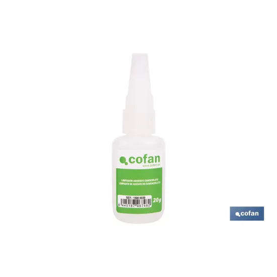 LIMPIADOR DE ADHESIVO CIANOACRILATO 20 G