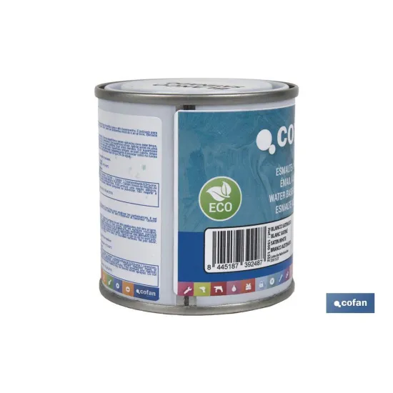 ESMALTE AL AGUA (125 ML) BLANCO SATINADO