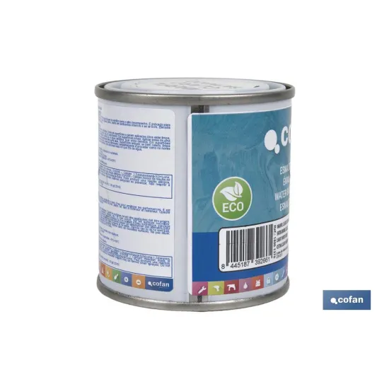 ESMALTE AL AGUA (125 ML) MARFIL CLARO SATINADO