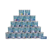 ESMALTE AL AGUA (125 ML) MARFIL CLARO SATINADO