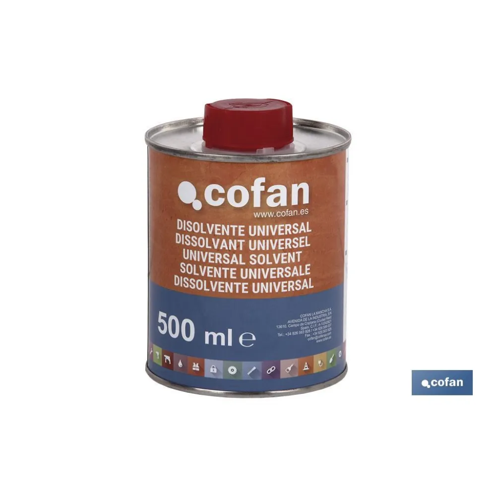 DISOLVENTE UNIVERSAL COFAN (500ML)