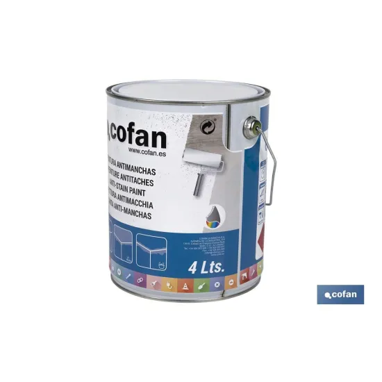 PINTURA ANTIMANCHAS AL DISOLVENTE 4 L