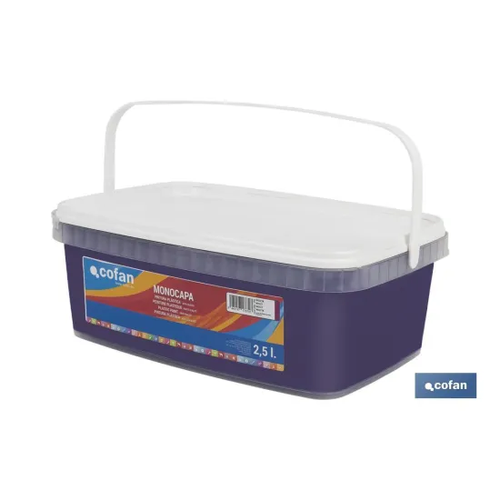 PINTURA PLÁSTICA MONOCAPA Violeta (2,5 LT)