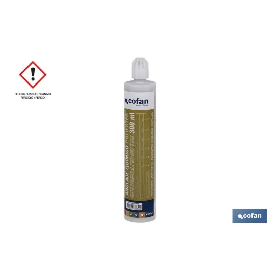 ANCLAJE QUIMICO POLIESTER S/ESTIRENO 300ML