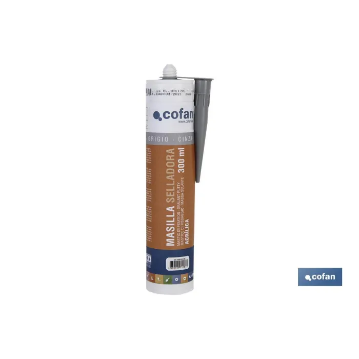 MASILLA SELLADORA ACRÍLICA 300 ML GRIS