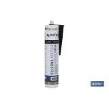 SILICONA ACETICA UNIVERSAL 280 ML NEGRO