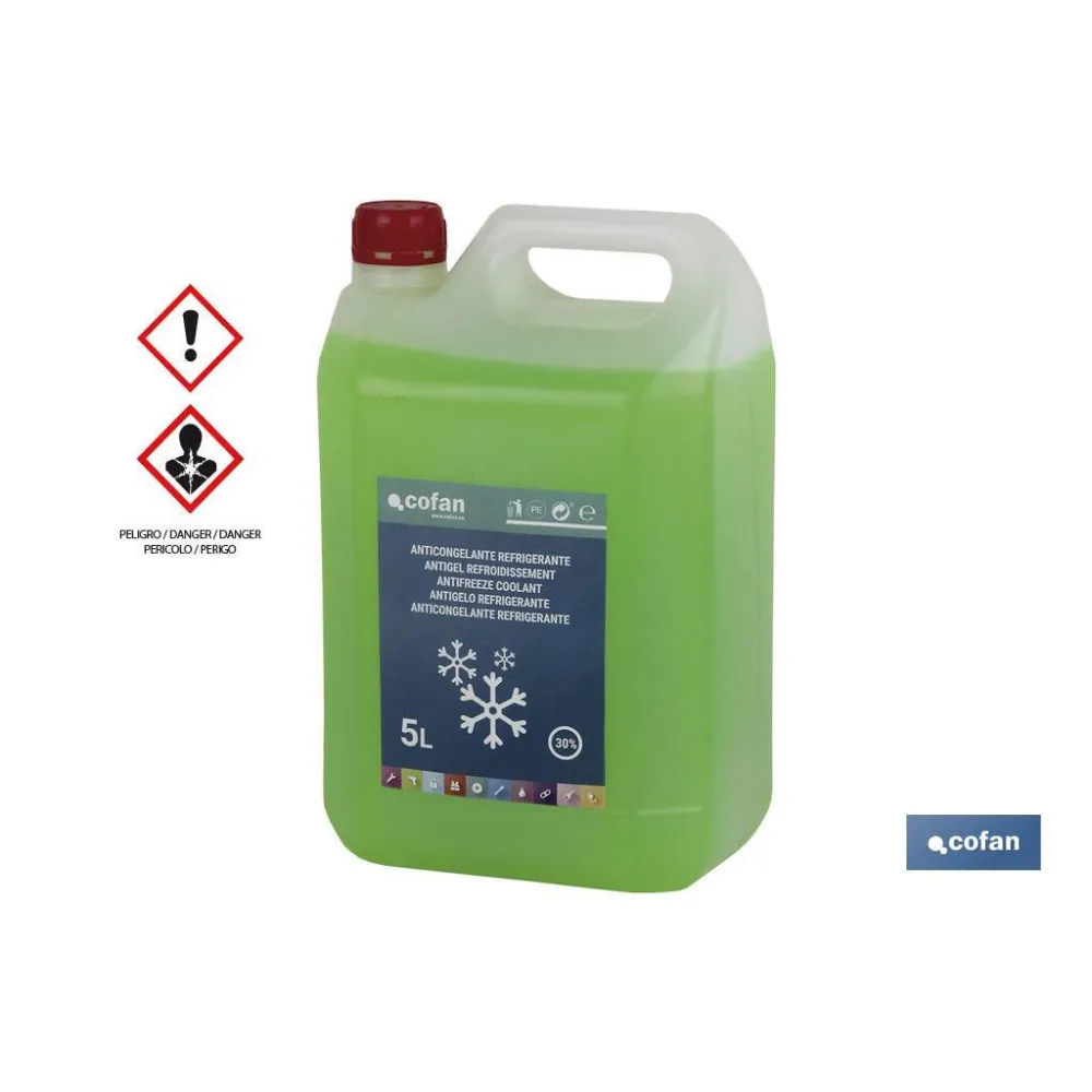 ANTICONGELANTE-REFRIGERANTE 30% 5 L