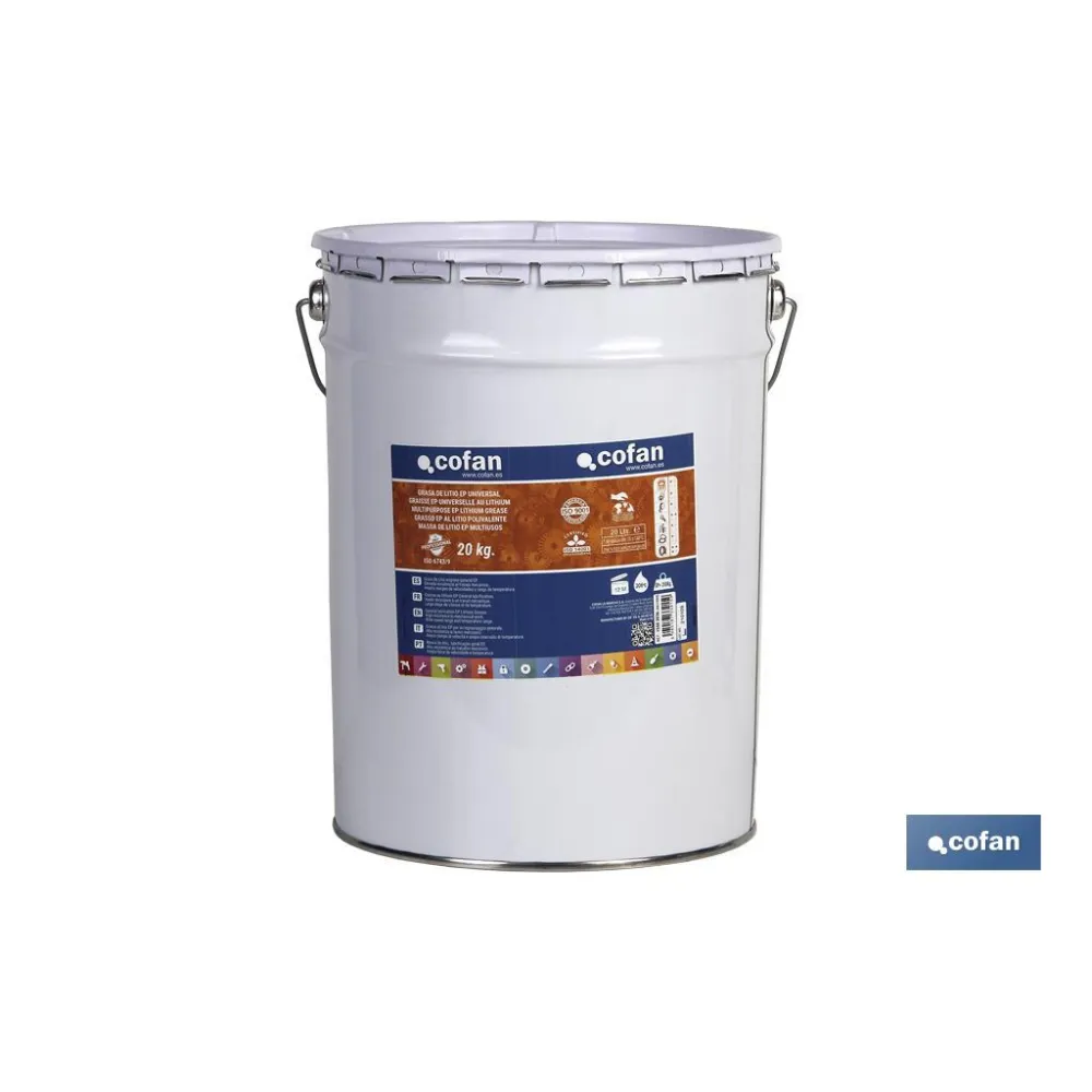GRASA LITIO ISO 6743/9 EP ENVASE 5 KG
