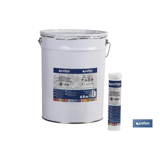 CARTUCHO GRASA BLANCA ATOXICA ALIMENTARIA 400 grs