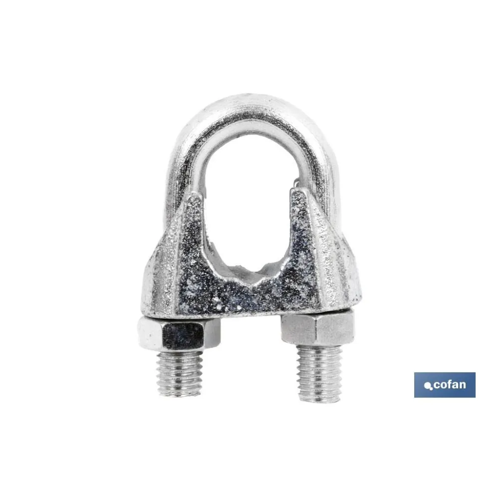 SUJETACABLES DIN-741 ZINCADO M-16