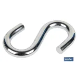 GANCHO EN S ZINCADO M-4 Venta unitaria