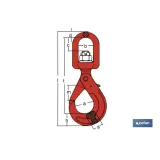 GANCHO GIRATORIO SEGURIDAD G80 TN-5