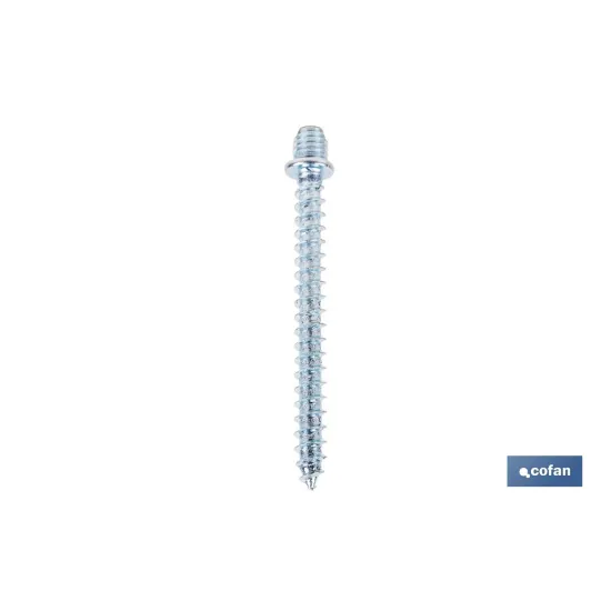 TIRAFONDO PARA ABRAZADERA METALICA 8X40