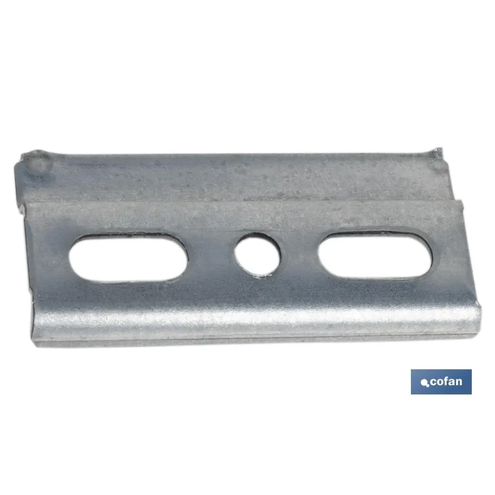 PLACA COLGADOR 60 MM