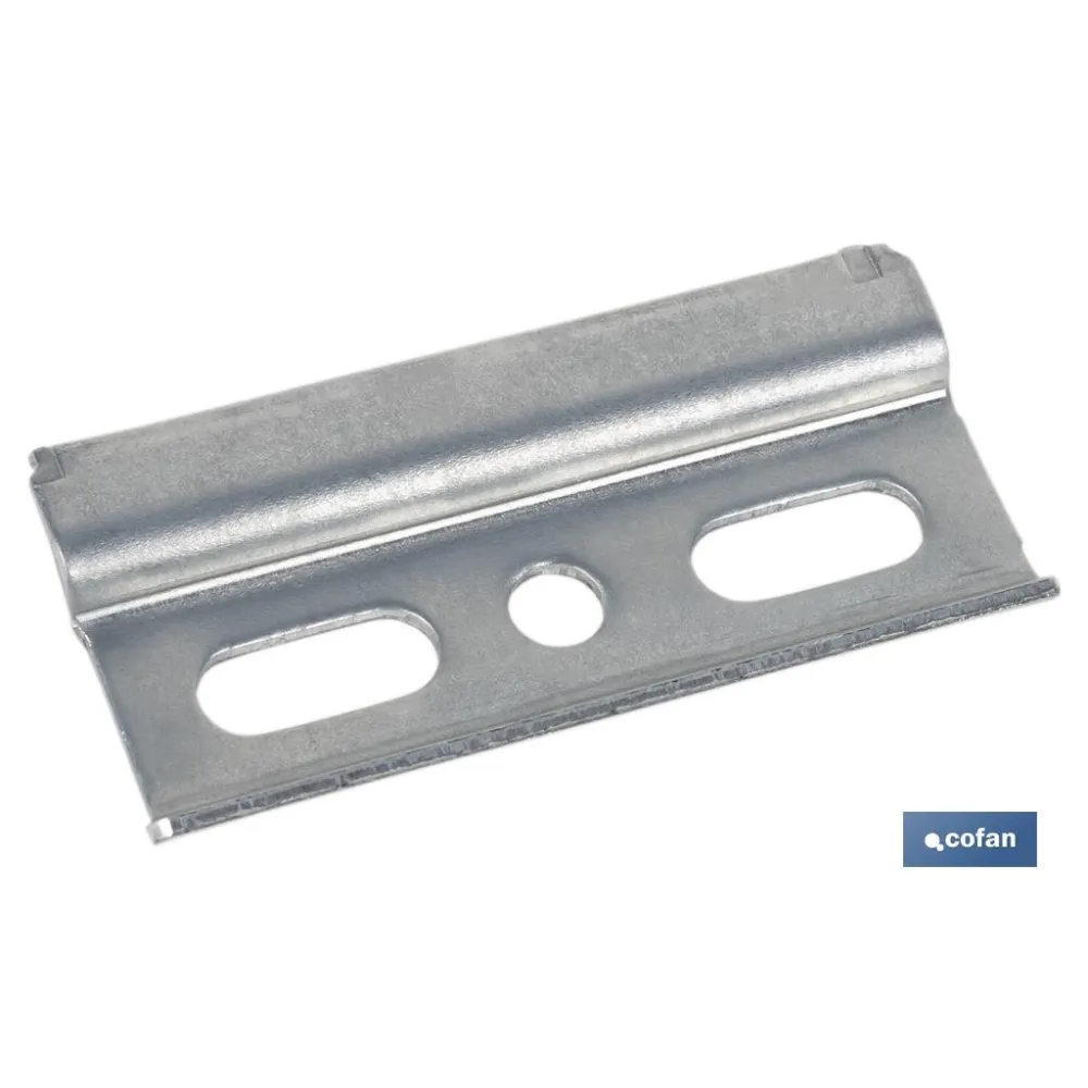 PLACA COLGADOR 60 MM