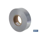 ROLLO RETROREFLECTANTE CONTINUO - 50M BLANCO