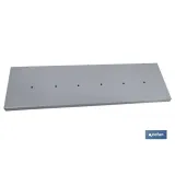 CONJUNTO BANDEJA 1000X300MM CON 6 ORIFICIOS DE 9 MM