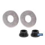 KIT DE ARANDELAS Y ADAPTADORES DE ROSCAS PARA BANDEJA DE GRIFERIA 21001157