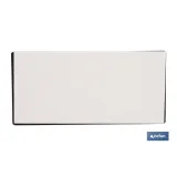 CATADIÓPTRICO RECTANGULAR ROJO 106 X 50 MM ADHESIVO