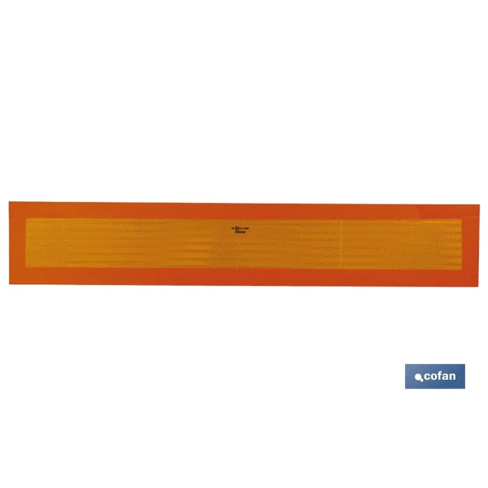 PLACA V-6 VEHICULOS LARGOS 1130X200MM.