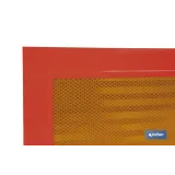 PLACA V-6 VEHICULOS LARGOS 1130X200MM.