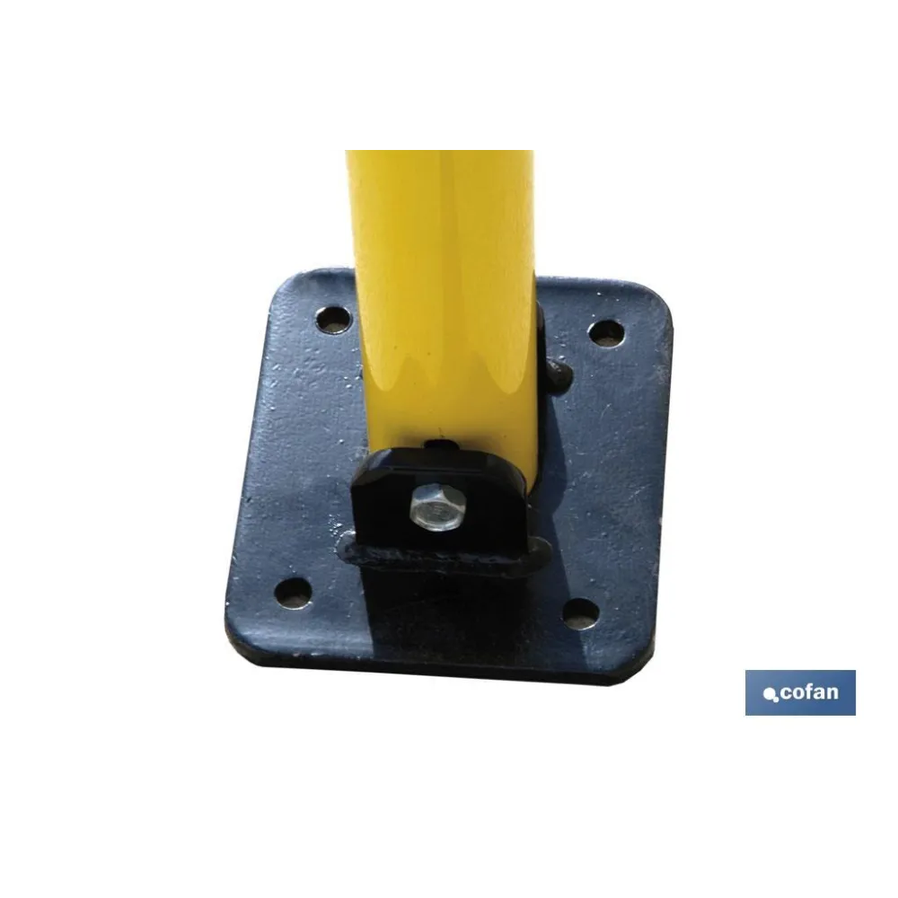 POSTE ABATIBLE PARA PARKING C/CERRADURA