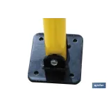 POSTE ABATIBLE PARA PARKING C/CERRADURA