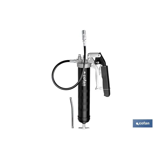 BOMBA DE ENGRASE DUAL PALANCA Y PISTOLA 400 G