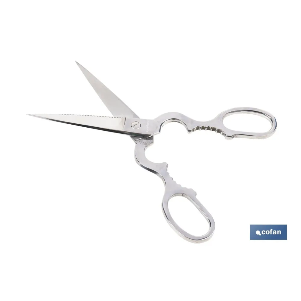 TIJERA DE ACERO INOXIDABLE PARA PESCADO 21 CM