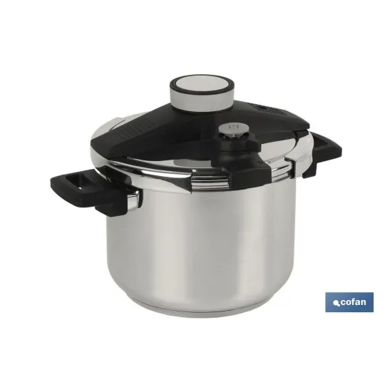 OLLA PRESIÓN 6L INOX INDUCCIÓN MODELO QUEEN