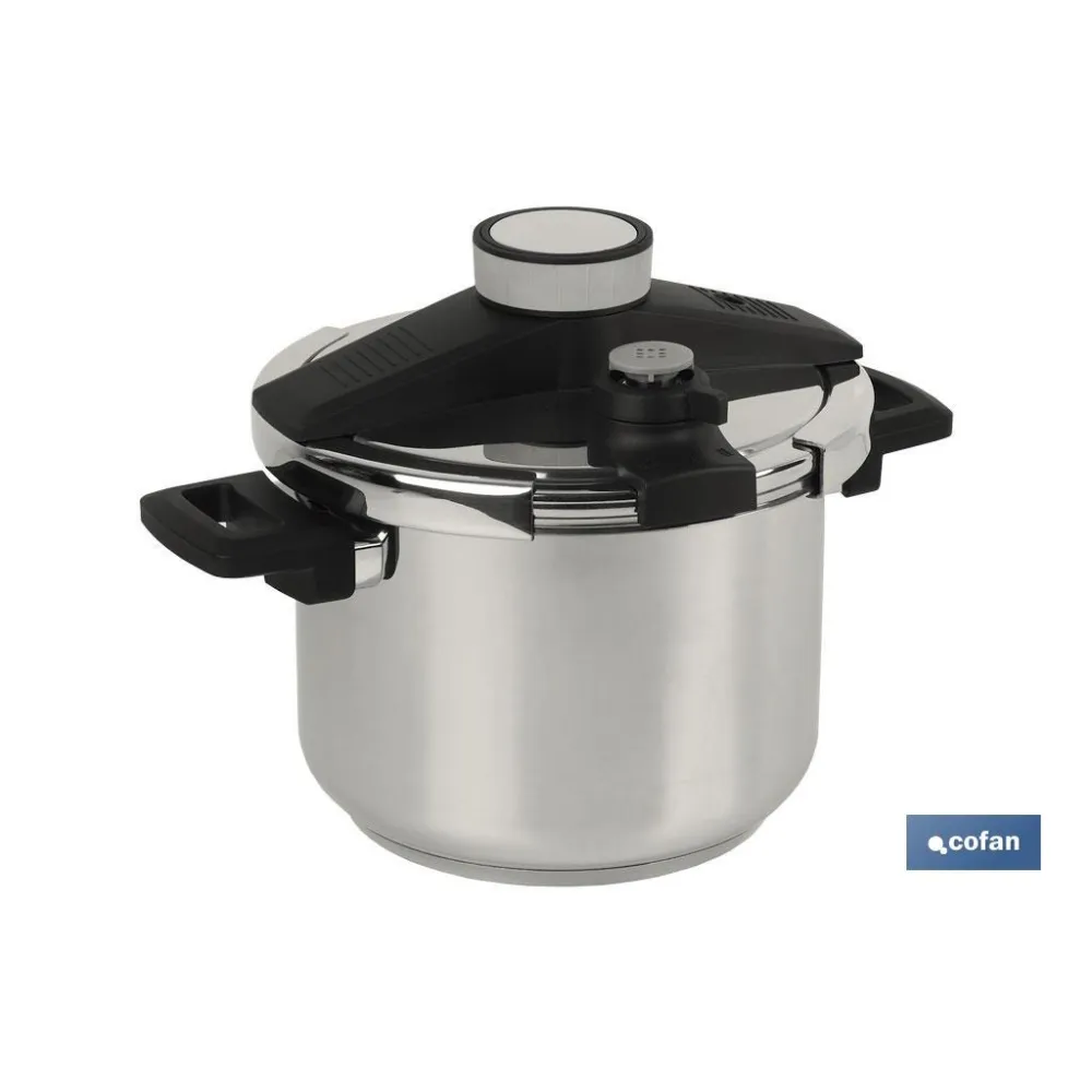 OLLA PRESIÓN 6L INOX INDUCCIÓN MODELO QUEEN