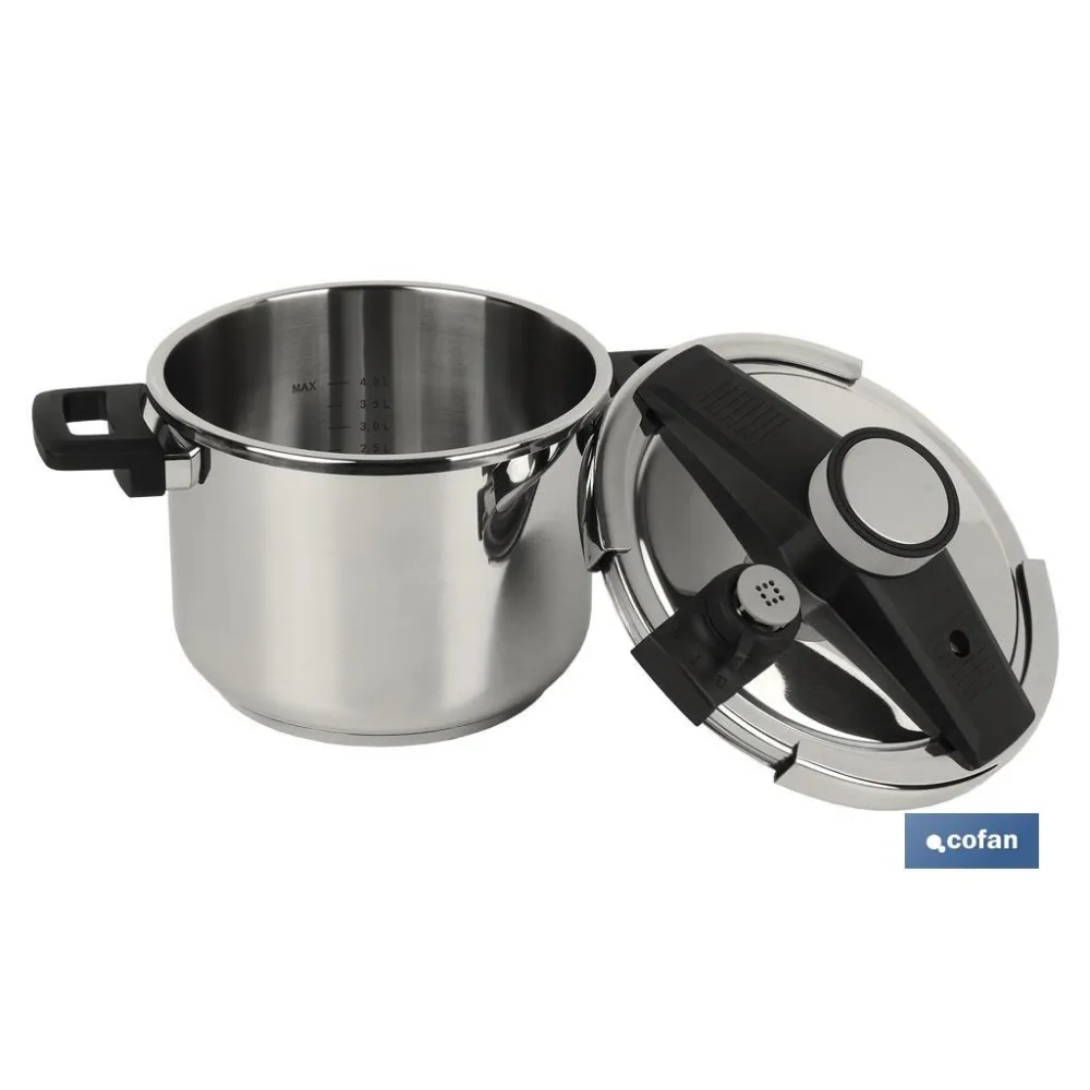 OLLA PRESIÓN 6L INOX INDUCCIÓN MODELO QUEEN