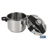 OLLA PRESIÓN 6L INOX INDUCCIÓN MODELO QUEEN