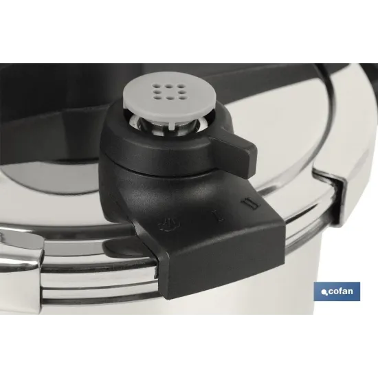 OLLA PRESIÓN 6L INOX INDUCCIÓN MODELO QUEEN