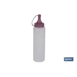 BOTELLA ACEITERA MODELO ALBAHACA  250 ML ROSA PALO 5X20cm venta unitaria