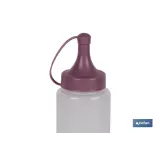 BOTELLA ACEITERA MODELO ALBAHACA  250 ML ROSA PALO 5X20cm venta unitaria