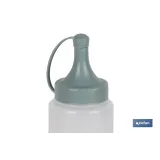 BOTELLA ACEITERA MODELO ALBAHACA  250 ML VERDE AGUA  5X20cm venta unitaria